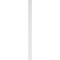 Ekena Millwork Two Equal Raised Panel PVC Pilaster w/Standard Capital & Base, 6"W x 96"H x 2"P PILP06X096DRP01-2 - alternate 3
